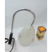 Applique polycarbonate tige courbée spéciale miroir réflecteur fleur avec ampoule flamme 60W E14 230V DON FLOS AB039071