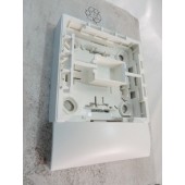 Cadre simple blanc saillie pour pose appareillage mural 1 poste Profil2 Arnould sur moulure 22X12mm KEVA PLANET WATTOHM 11814
