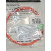 Cordon fibre optique duplex Multimode OM1 ST/ST 62.5/125 couleur orange longueur 2m ASSMANN DK-2611-02