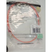 Cordon fibre optique duplex Multimode OM1 SC/SC 62.5/125 couleur orange longueur 1m ASSMANN DK-2622-01