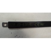 Conducteur tresse isolé longueur 630mm section 25mm² 160A pour shunt IBSB 25-630-6 ERICO 558504