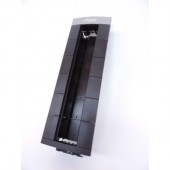 Boite vide 6 modules 12x22.5mm noir à équiper d'appareillage 45mm pour colonne design HAGER DMF0012A009