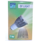 Ampoule LED 6W PAR16 blanc froid 6000K 380lm culot GU10 230V non-dimmable 60° OFLIGHT 212-60-BF
