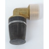 Coude 90° mâle pour tube plomberie multicouche Ø 20mm M20X27 (20 x R 3/4") bi-matière laiton / PPSU TECELOGO TECE 8710304