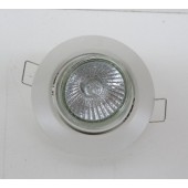 Kit spot encastré halogène blanc orientable avec lampe 50W GU10 230V twistline QBD570 ZADORA PHILIPS 573120