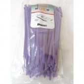 Collier de serrage autobloquant violet 188mm polyamide PANDUIT PLT2S-C7