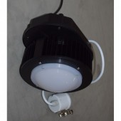 Luminaire suspendu LED 150W HIGHBAY noir Ø 220mm 4000K 26700lm 230V detection HF opaque 60° IK10 IP65 AIRIS LHBL160WNHP2MD