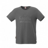 T-Shirt Manches Courtes Gris Vintage Taille M 100% Coton KAPRIOL 32188