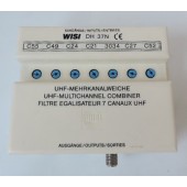 Filtre égalisateur numérique 7 canaux ou groupes de canaux UHF connectique F 14dB 470/606MHz à 606/862 MHz WISI DH37 N