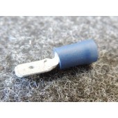Cosses pré-isolée bleue pour fil 2,5mm² fiche mâle 6,3mm x 0,8mm FM25x6,3 (Boite de 100) 431292 CELLPACK 0-082467