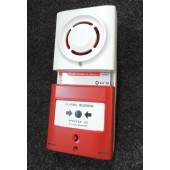Tableau d'alarme incendie type 4 à pile 9V 88db avec déclencheur manuel intégré IK07 URA 346002