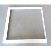 Cadre blanc pour pose en saillie de dalle ou plafonnier 600x600mm DISANO S16606000